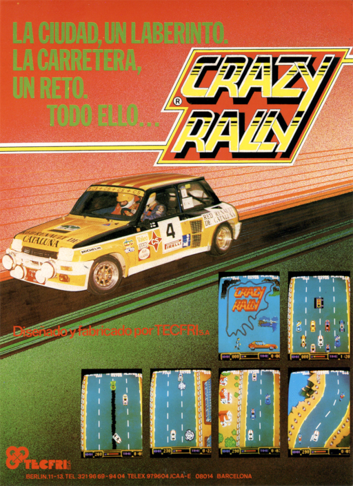 Crazy Rally (set 1) [Graphics issues on some levels] Game Cover